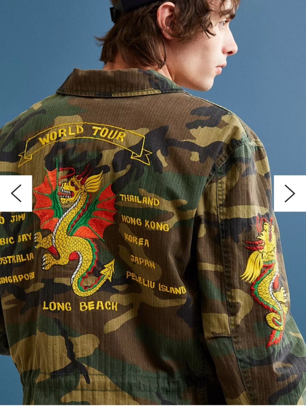Alpha Industries Camo Dragon Tour Field Coat NWOT - Picture 6 of 8